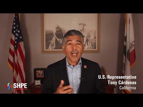 U.S. Representative Tony Cárdenas Speaks to SHPE